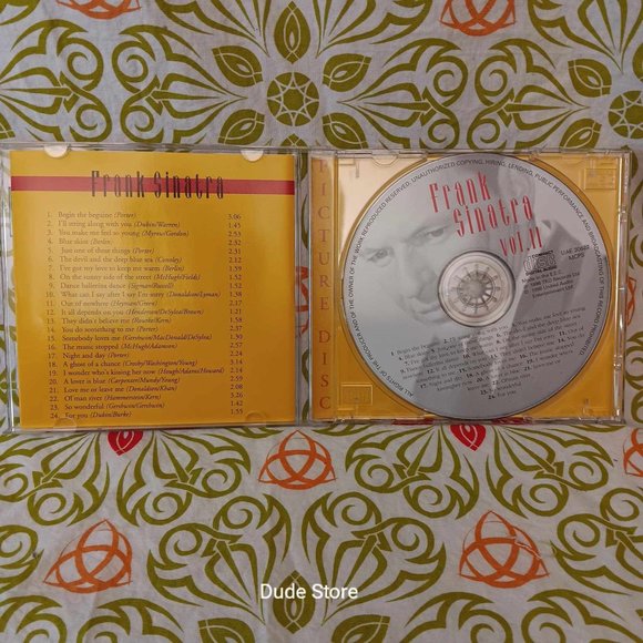 FRANK SINATRA - Members Edition Volume 2 - 1996 CD - 24 Songs - Picture 2 of 3
